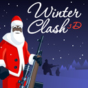 Играть в Winter Clash 3D онлайн без регистрации