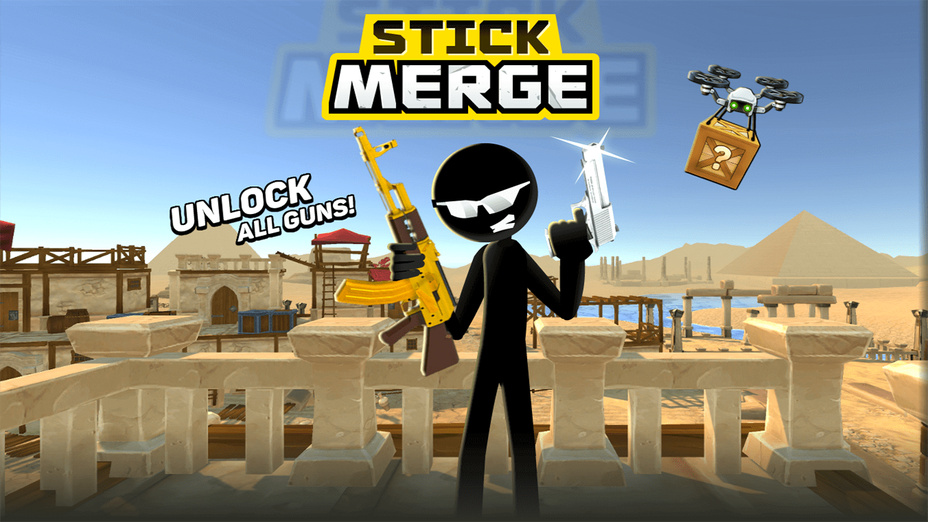 Игра Stick Merge играть онлайн в браузере