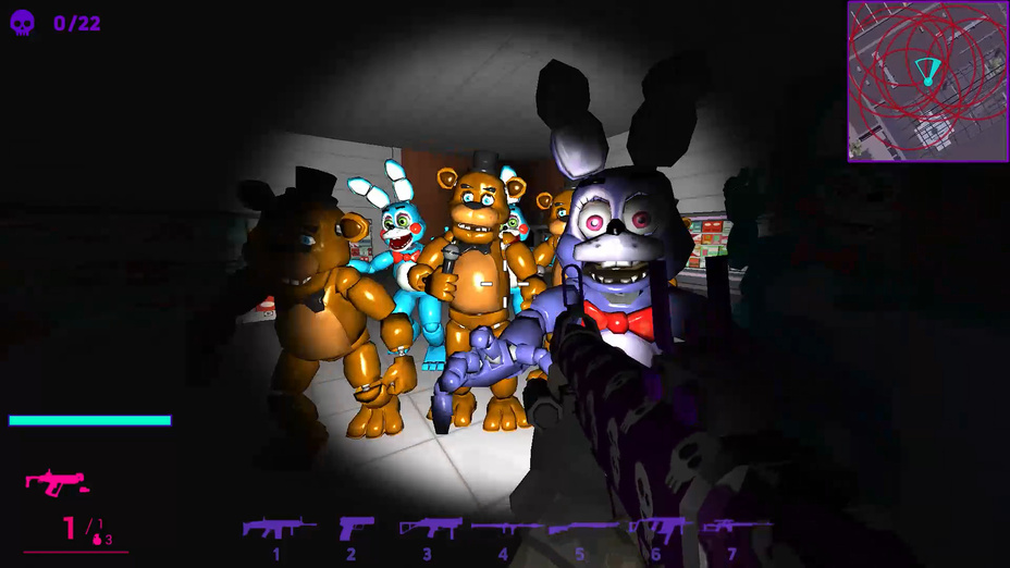 Игра FNaF Shooter играть онлайн в браузере