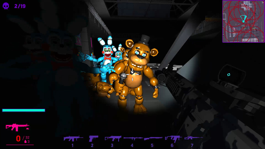 Игра FNaF Shooter играть онлайн в браузере