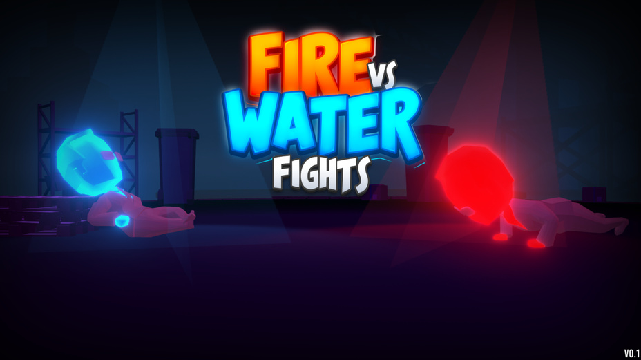 Игра Fire vs. Water Fights играть онлайн в браузере