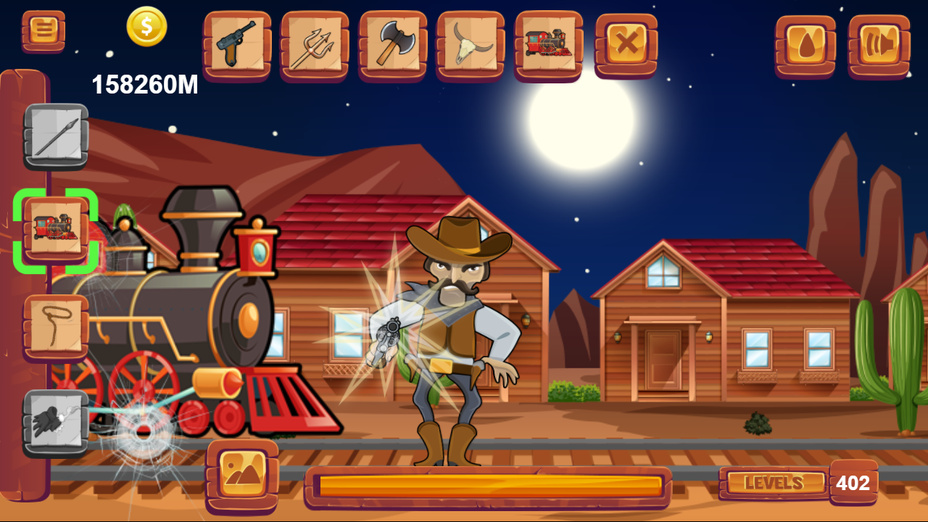 Игра Kick The Cowboy играть онлайн в браузере