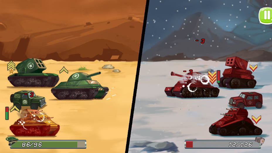 Игра Tank Wars играть онлайн в браузере