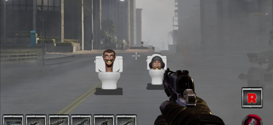 Skibidi Toilet Battlefield