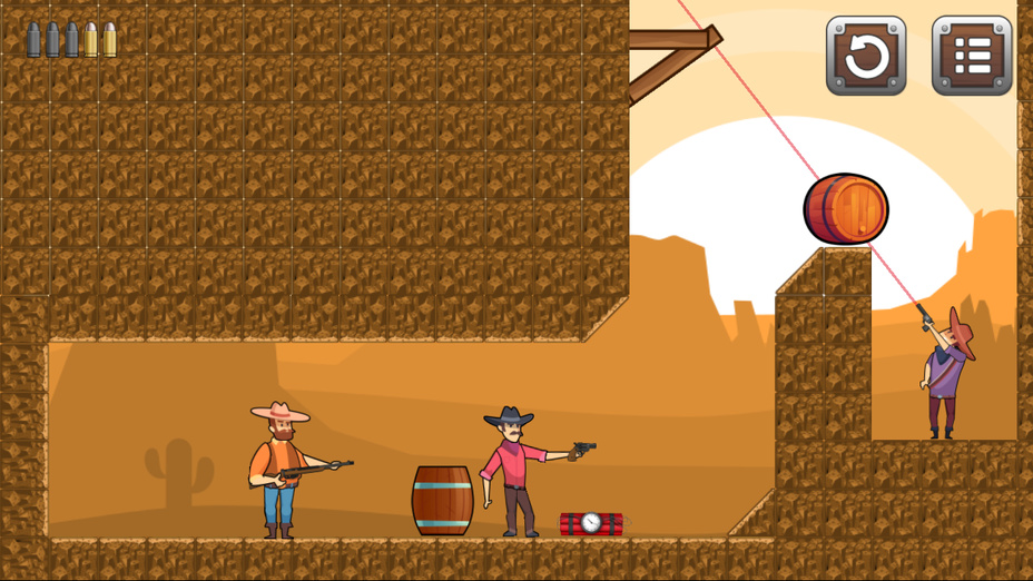 Игра Wild West Shooting играть онлайн в браузере