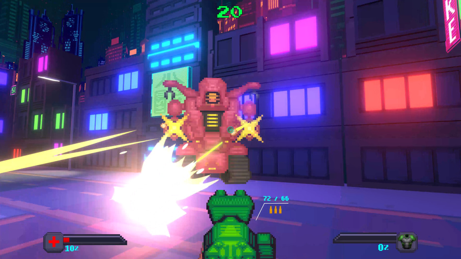 Игра Neon Hunter играть онлайн в браузере