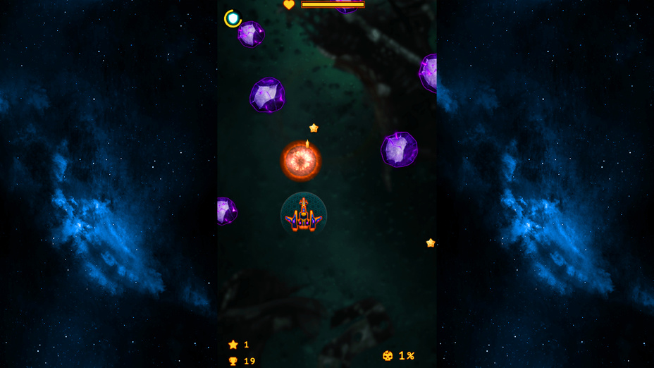 Игра Galaxy Shooter играть онлайн в браузере