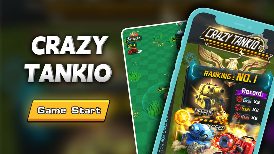 Игра Crazy Tankio играть онлайн в браузере