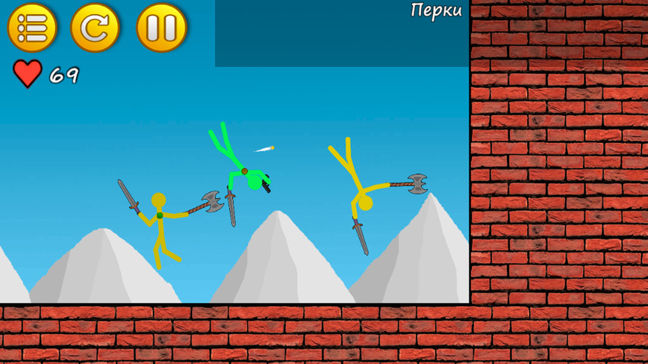 Игра Battle Stickman играть онлайн в браузере