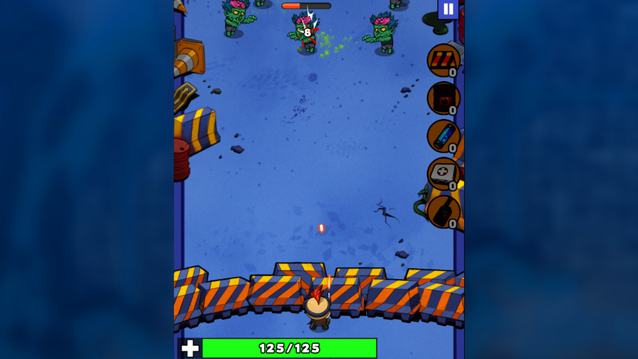 Игра Zombie War Idle Defense играть онлайн в браузере