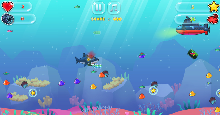 Игра Gun Shark Terror of Deep Water играть онлайн в браузере