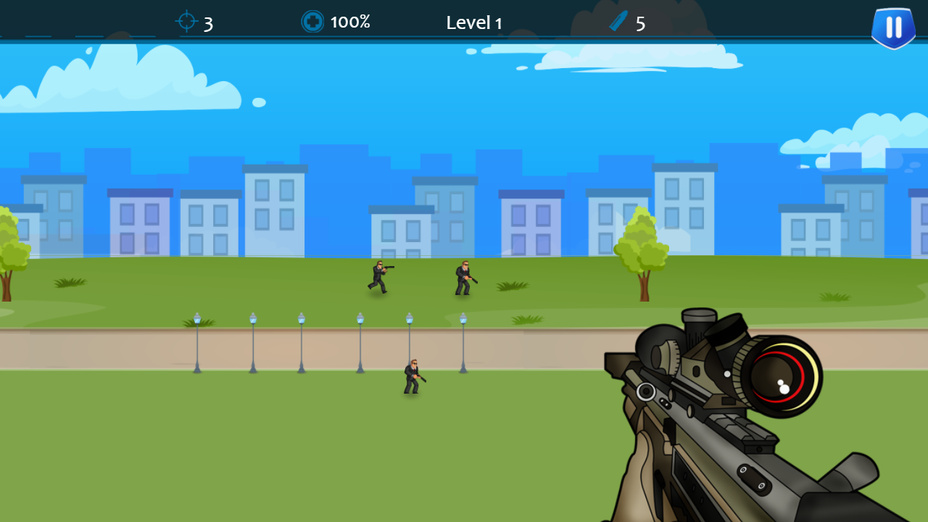 Игра Secret Sniper Agent играть онлайн в браузере