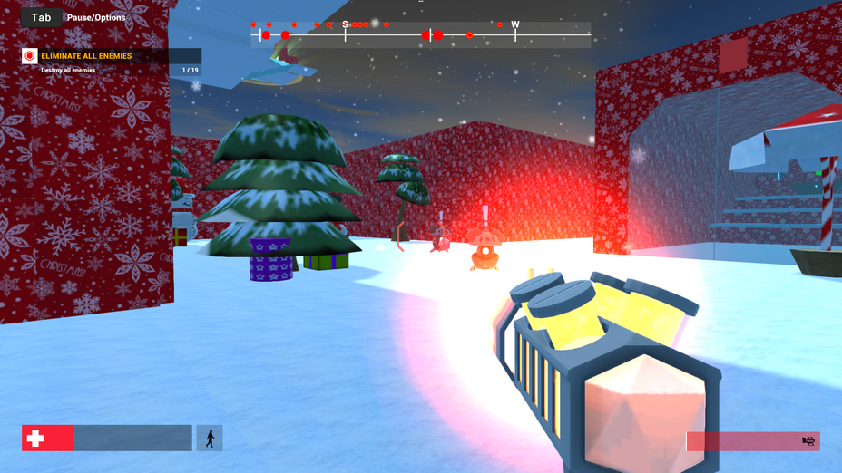 Игра Funny Shooter: Save Christmas играть онлайн в браузере