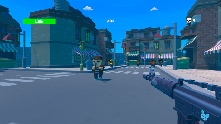 Игра Police Clash 3D играть онлайн в браузере