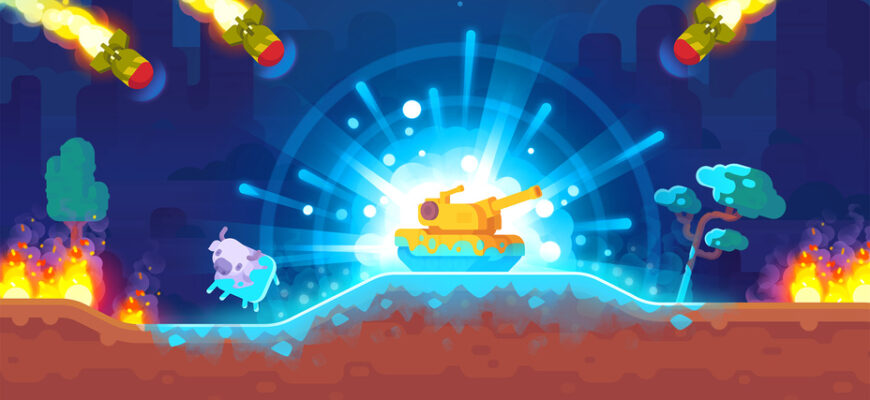 Tank Wars 2D