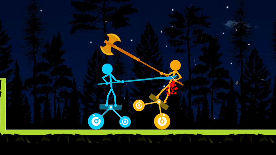 Игра Stickman Duel играть онлайн в браузере