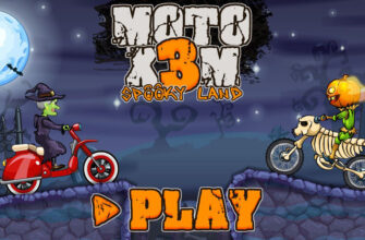 Moto x3m Spooky Land