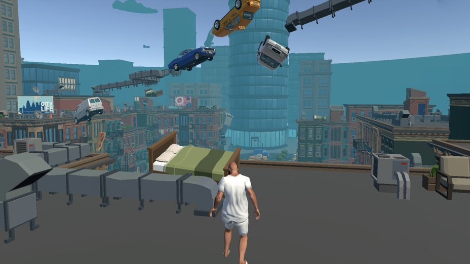 Игра MAD WAY 3D Parkour Speedrun играть онлайн в браузере