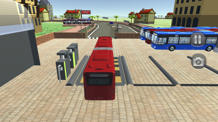 Игра City Bus Simulator играть онлайн в браузере