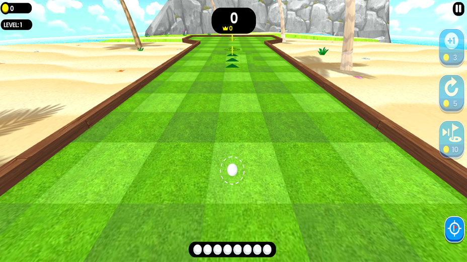 Игра Golf Adventures играть онлайн в браузере