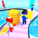 Играть в Stackcut Run 3D онлайн без регистрации