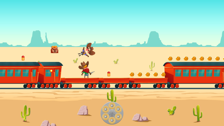 Игра Train Bandit играть онлайн в браузере