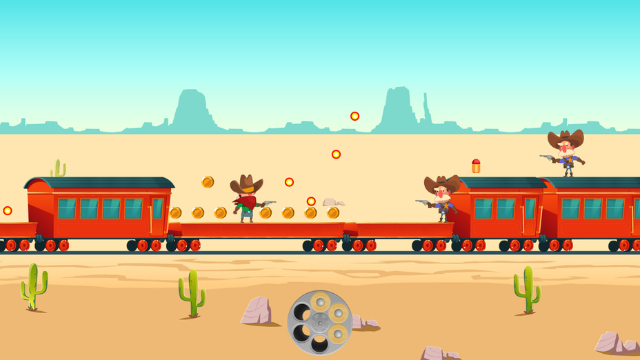 Игра Train Bandit играть онлайн в браузере