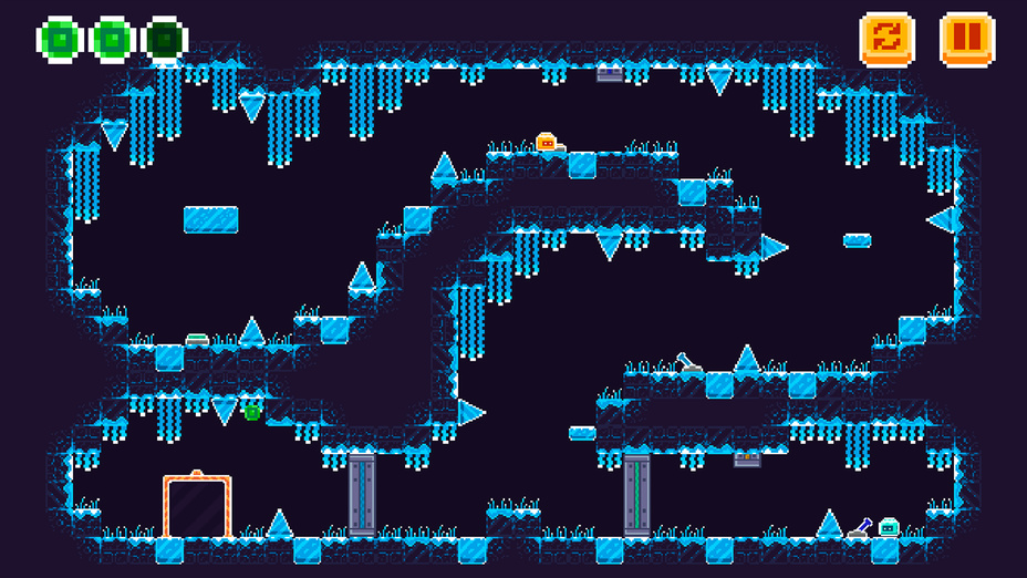 Игра Qubits in the Ice Kingdom играть онлайн в браузере