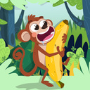 Играть в Banana Kong Adventure онлайн без регистрации