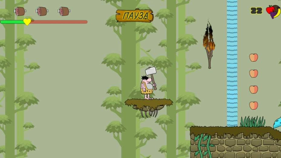 Игра Stone Age 2D играть онлайн в браузере