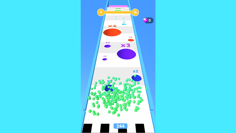 Игра Count Balls играть онлайн в браузере