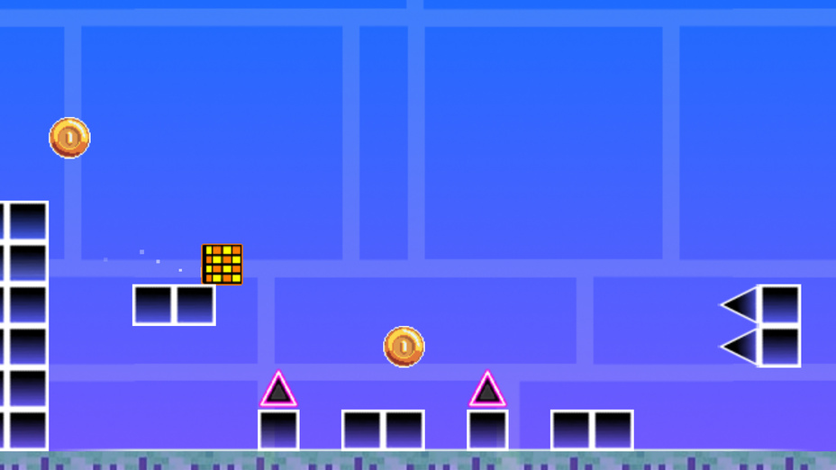 Игра Геометрия дешер играть онлайн в браузере