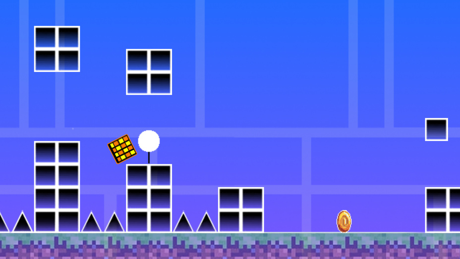 Игра Геометрия дешер играть онлайн в браузере