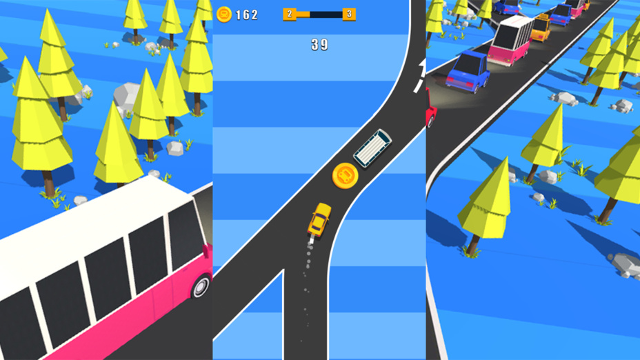 Игра Traffic Run играть онлайн в браузере