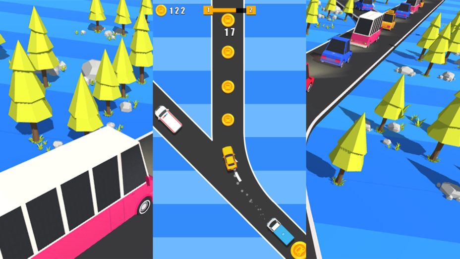 Игра Traffic Run играть онлайн в браузере