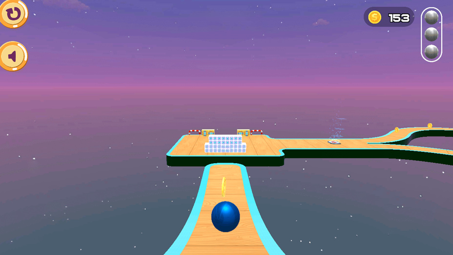 Игра Sky Rolling Ball 3D играть онлайн в браузере