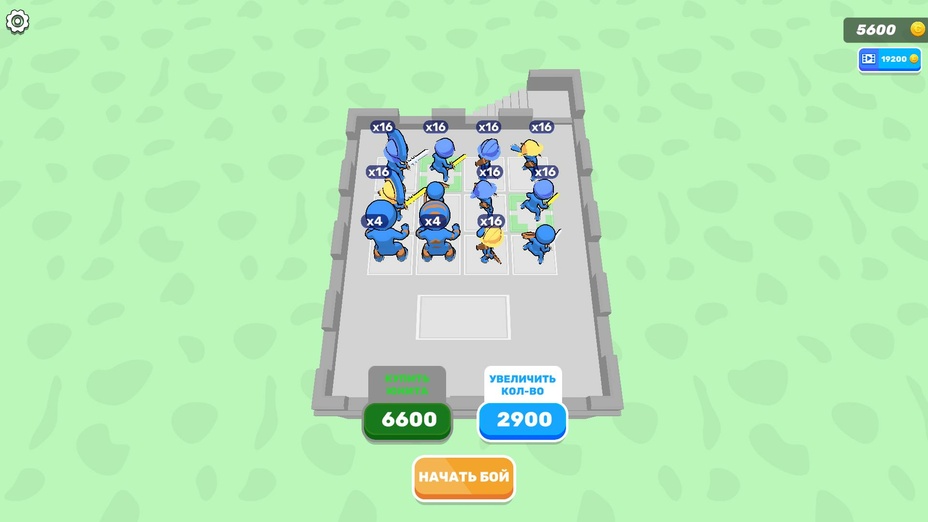 Игра Слияние Героев: Осада Замков играть онлайн в браузере