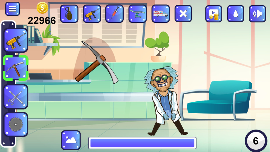 Игра Mad Doctor играть онлайн в браузере