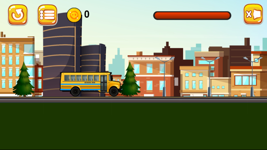 Игра School Bus Racing играть онлайн в браузере