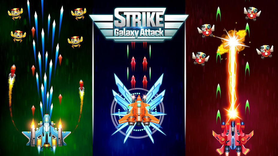 Игра Strike Galaxy Attack играть онлайн в браузере