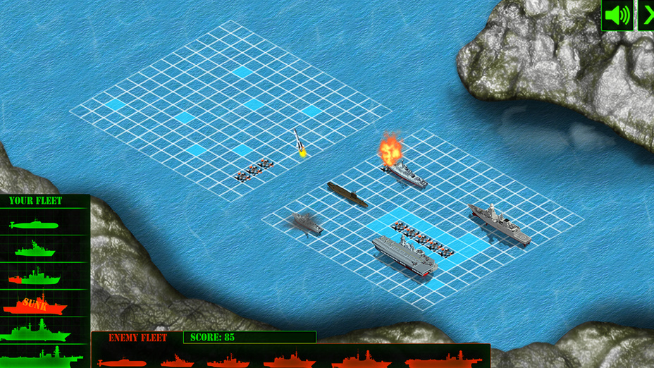 Игра Warship Fury играть онлайн в браузере