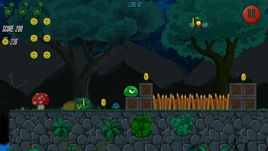 Игра Зеленый пузырь играть онлайн в браузере