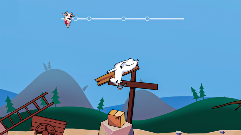 Игра Goat Over It играть онлайн в браузере