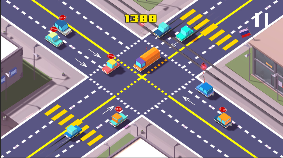 Игра Traffic City играть онлайн в браузере