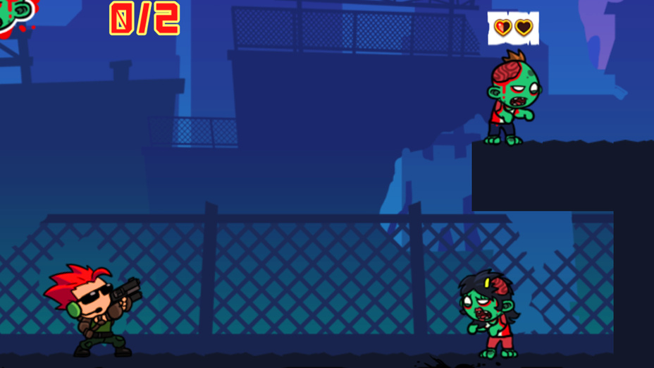 Игра Zombie War играть онлайн в браузере