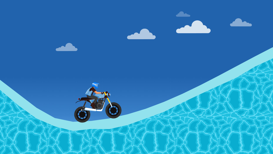 Игра Moto Racer играть онлайн в браузере