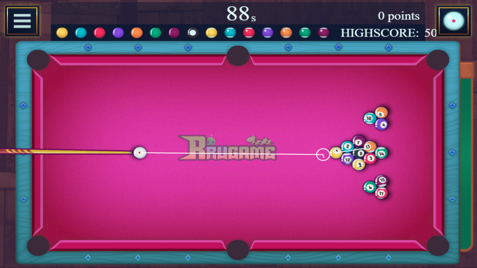 Игра 8 Ball offline играть онлайн в браузере