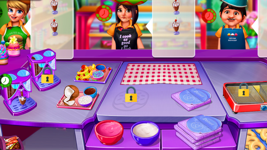 Игра Cooking Donuts играть онлайн в браузере