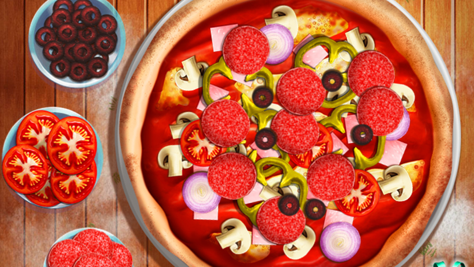 Игра Pizza Cooking играть онлайн в браузере