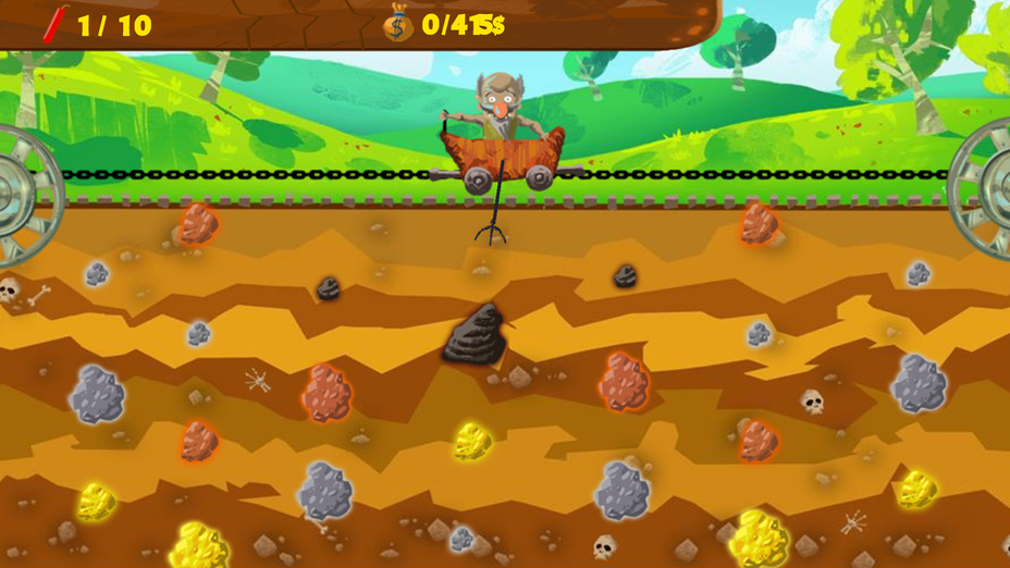 Игра Gold Miner Classic играть онлайн в браузере